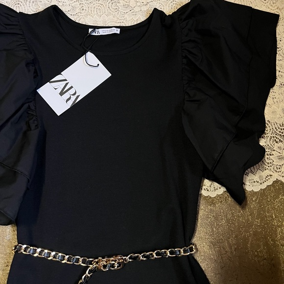 Zara Ruffled Dress - Picture 4 of 9